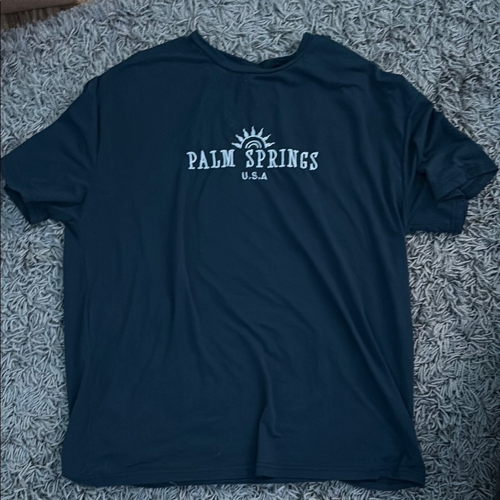 Navy Blue Short Sleeve Tee